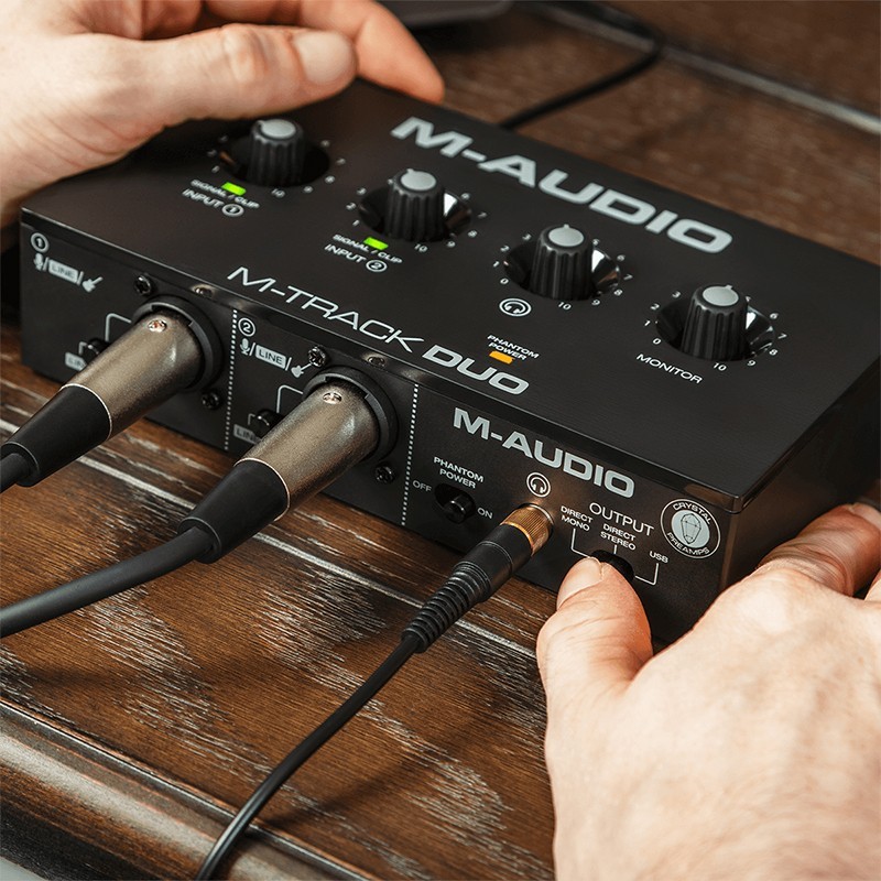M-Audio- M Track Duo, Carte son