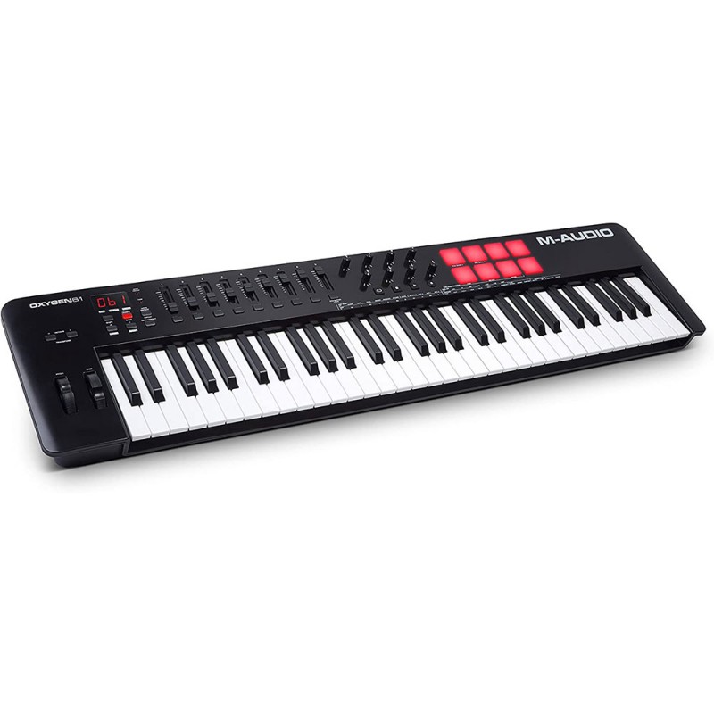 M-Audio- Oxygen 61V, USB MIDI clavier...