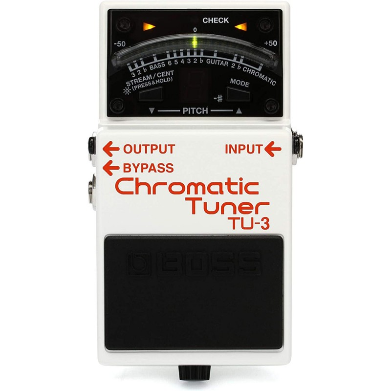 Boss- TU-3, Accordeur chromatique