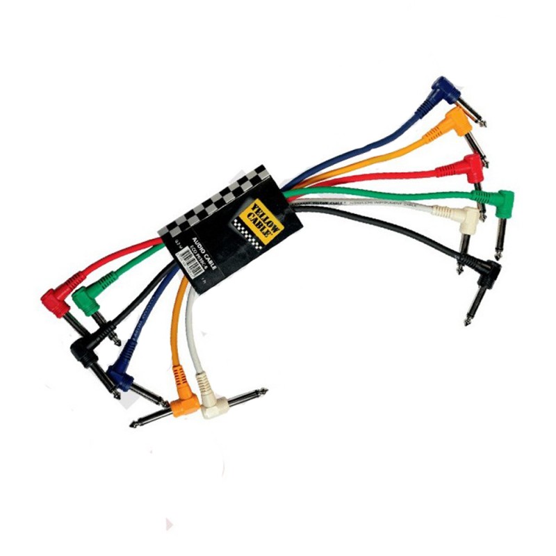 Yellow Cable - P030C, Male Mono Jack/...