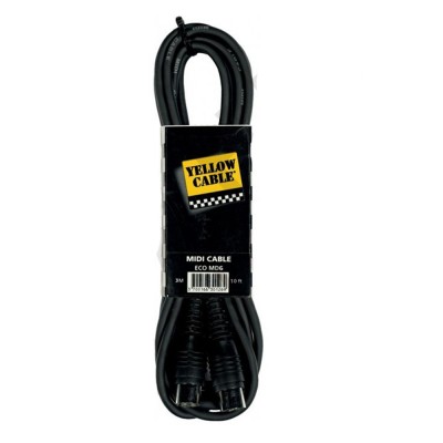 YELLOW CABLE - ECO MD6 MIDI...