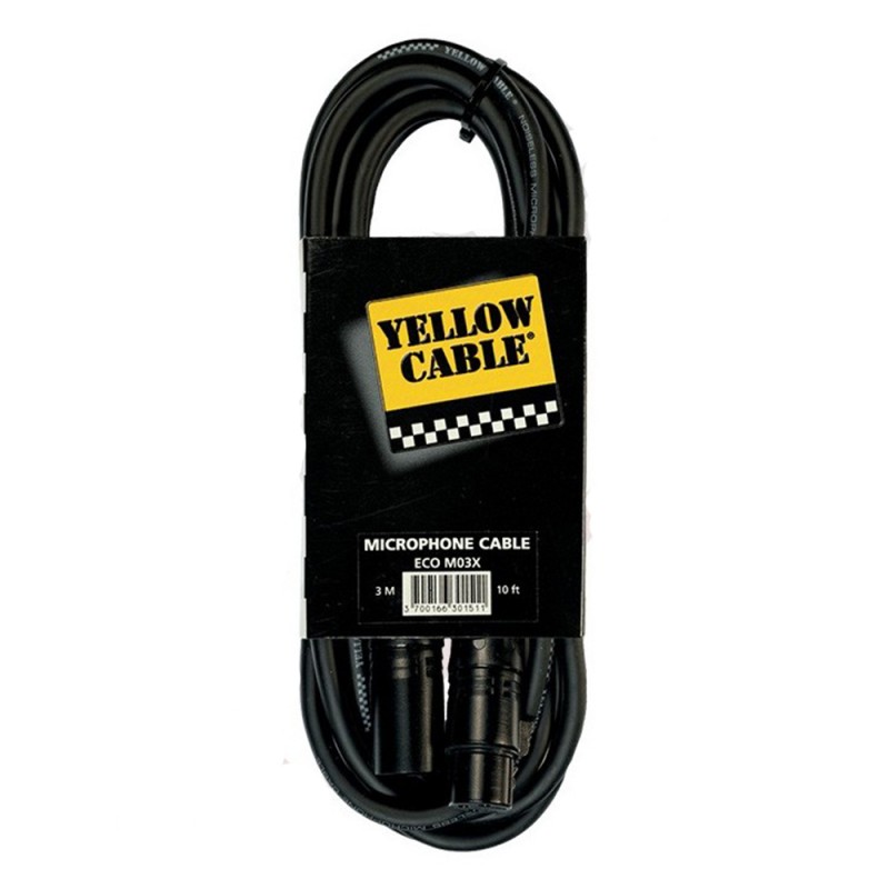 Yellow Cable- ECO M03X Cordon xlr xlr...