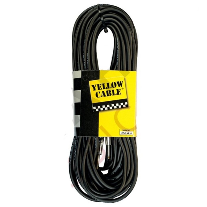 Yellow Cable- ECO HP20 Cordon hp jack...