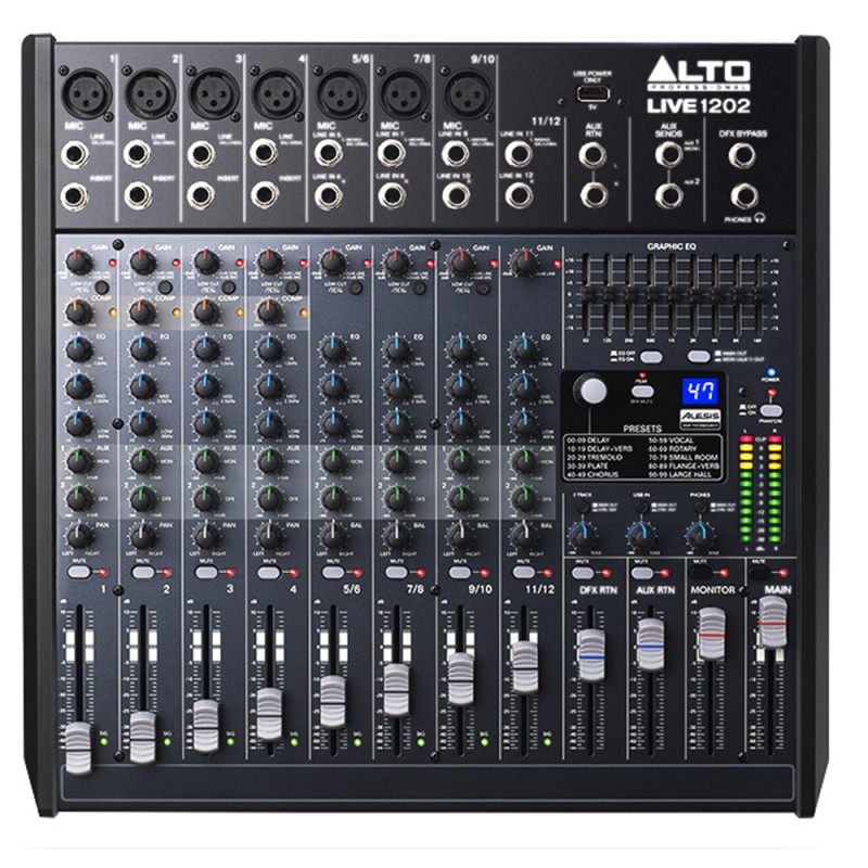 ALTO PROFESSIONAL LIVE -1202, Mixeur...