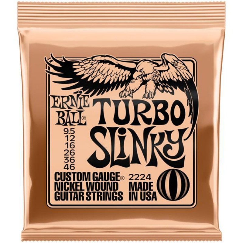 ERNIE BALL- 2224 Turbo slinky 9,5-46,...