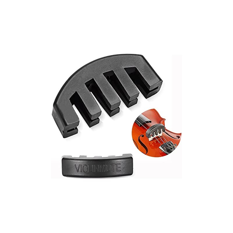 Sourdine pour  violon en plastique
