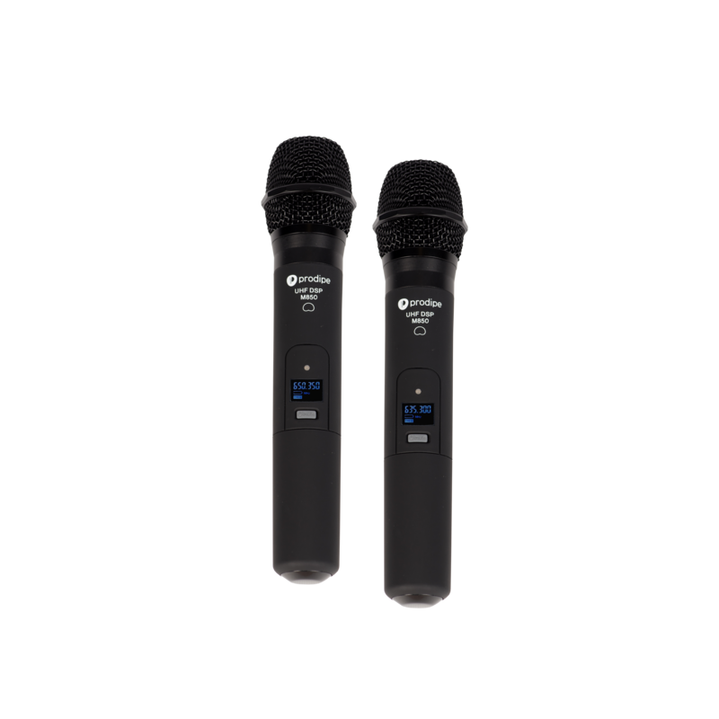 Prodipe-DSP Duo UHF-M850, Micros main