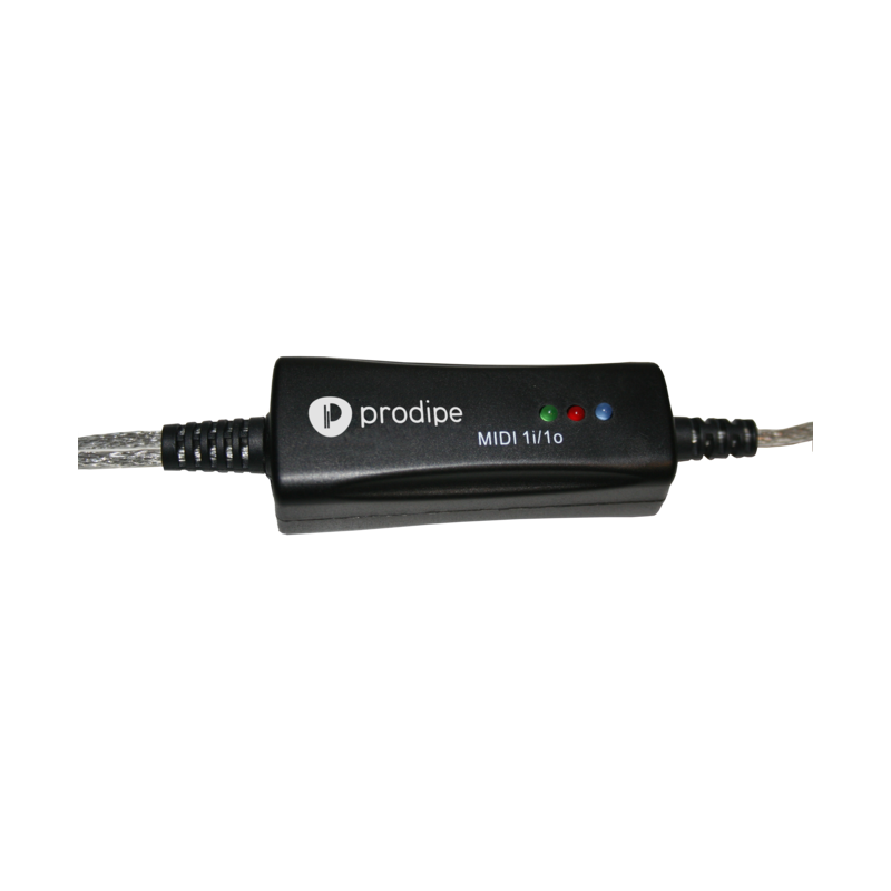 Prodipe- 1in/1out, Interface Midi
