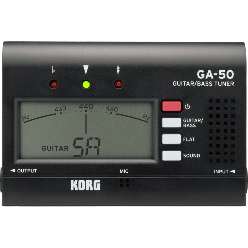 Korg-accordeur guitare/basse GA 50
