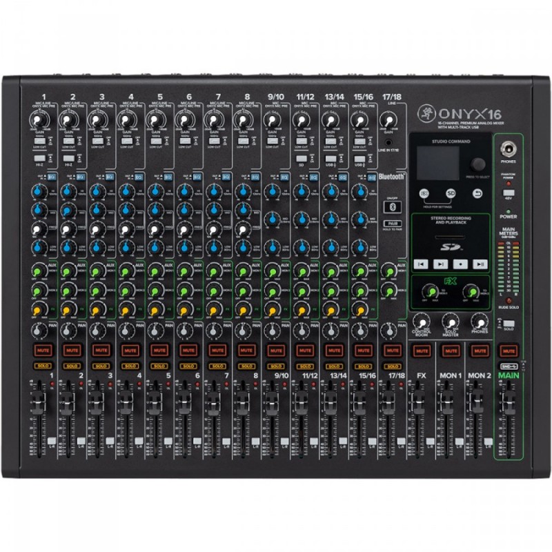 MACKIE-ONYX16 MIXER USB 16 CANAUX +...