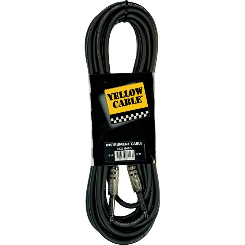 Yellow Cable Cordon jack jack diam....