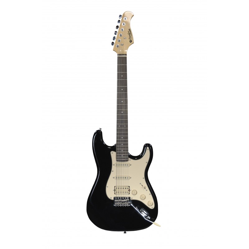 PRODIPE-ST83RA BLACK, Guitare électrique