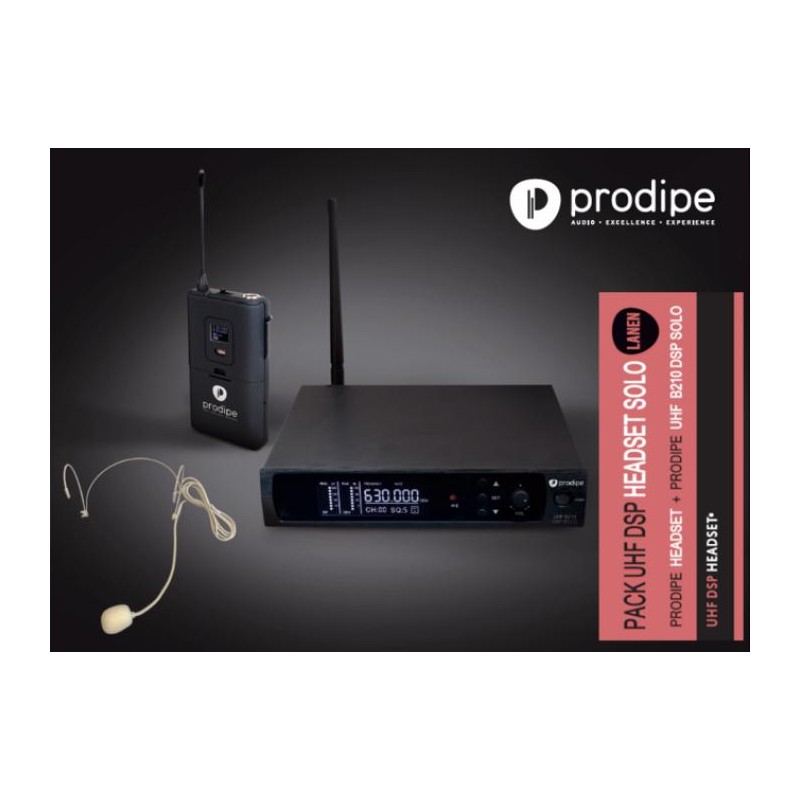 Prodipe-DSP Solo UHF-B210 Headset,...