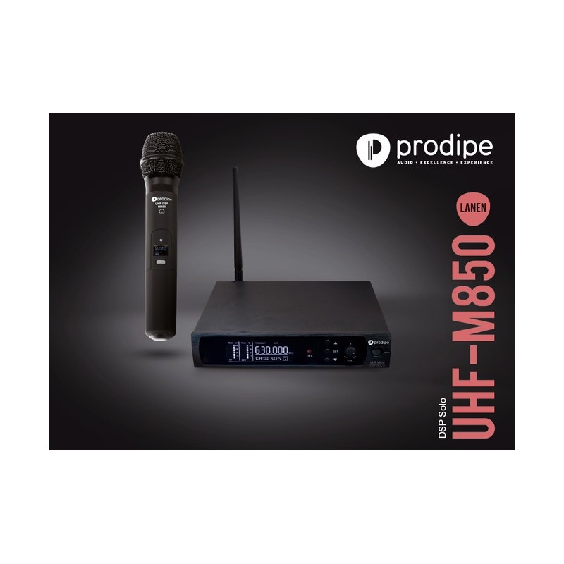 PRODIPE- DSP Solo UHF-M850, Micro main