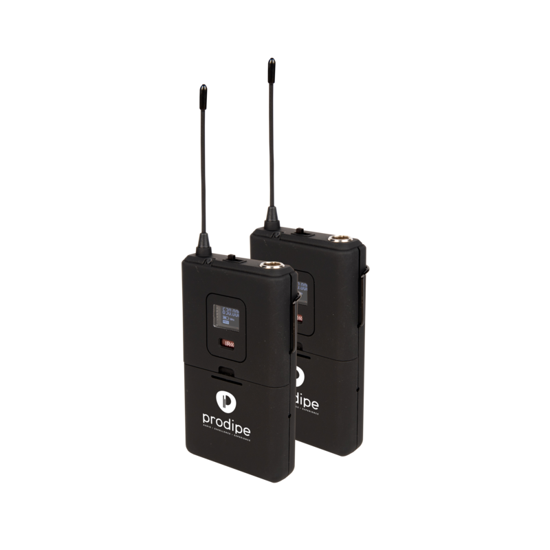 PRODIPE- DSP Duo UHF-B210 Lavalier,...
