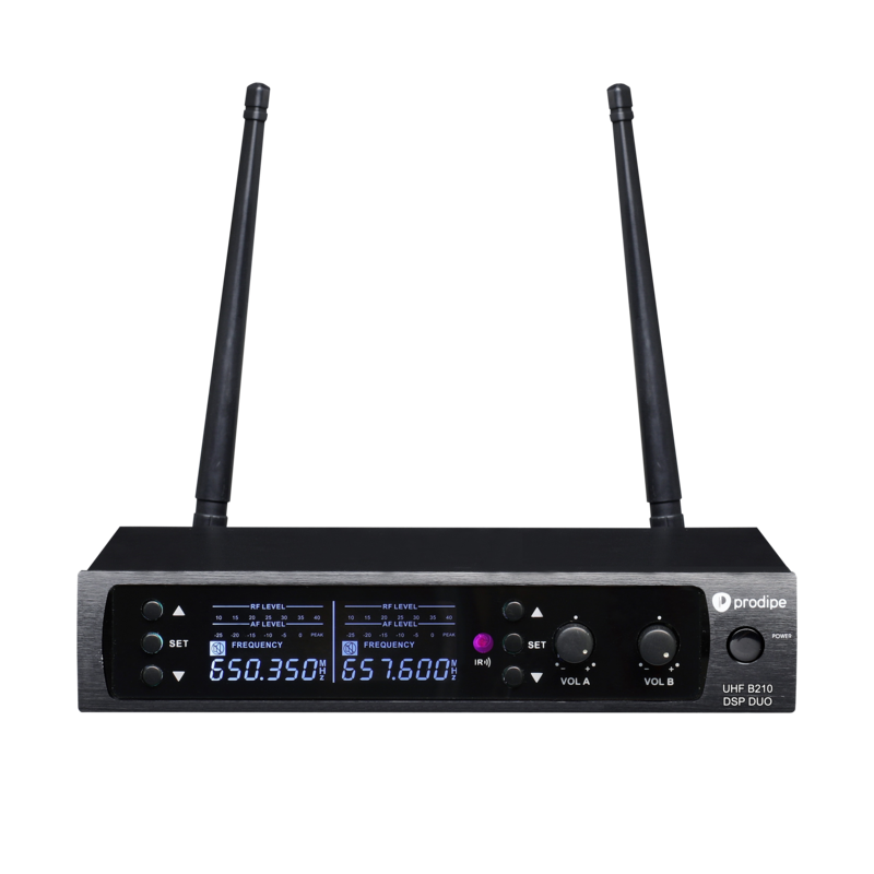 PRODIPE- DSP Duo UHF-B210 Lavalier,...
