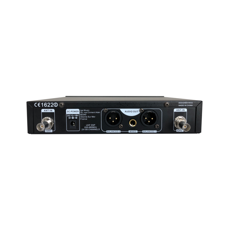 Prodipe- DSP Duo UHF-B210 Headset,...