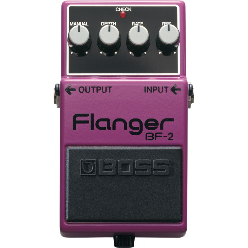 BOSS- BF-2, pédale Flanger classique