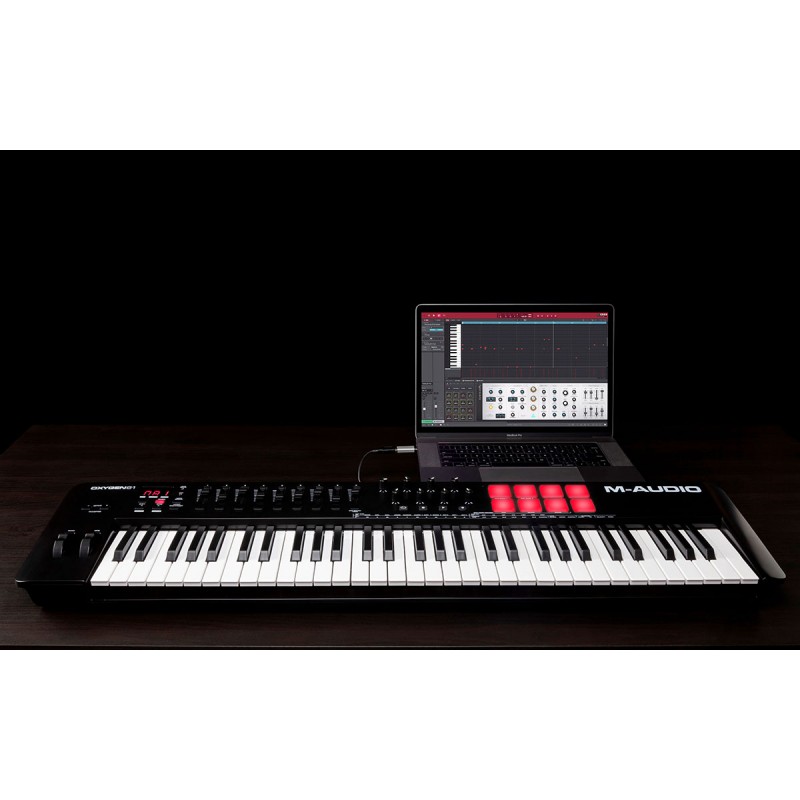 M-Audio- Oxygen 61V, USB MIDI clavier...