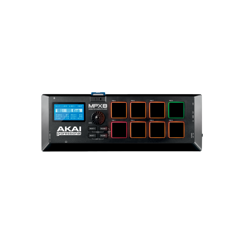 Akai Professional-MPX8, Mobile SD...