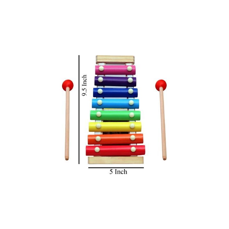 Xylophone pour enfants En Bois Coloré...