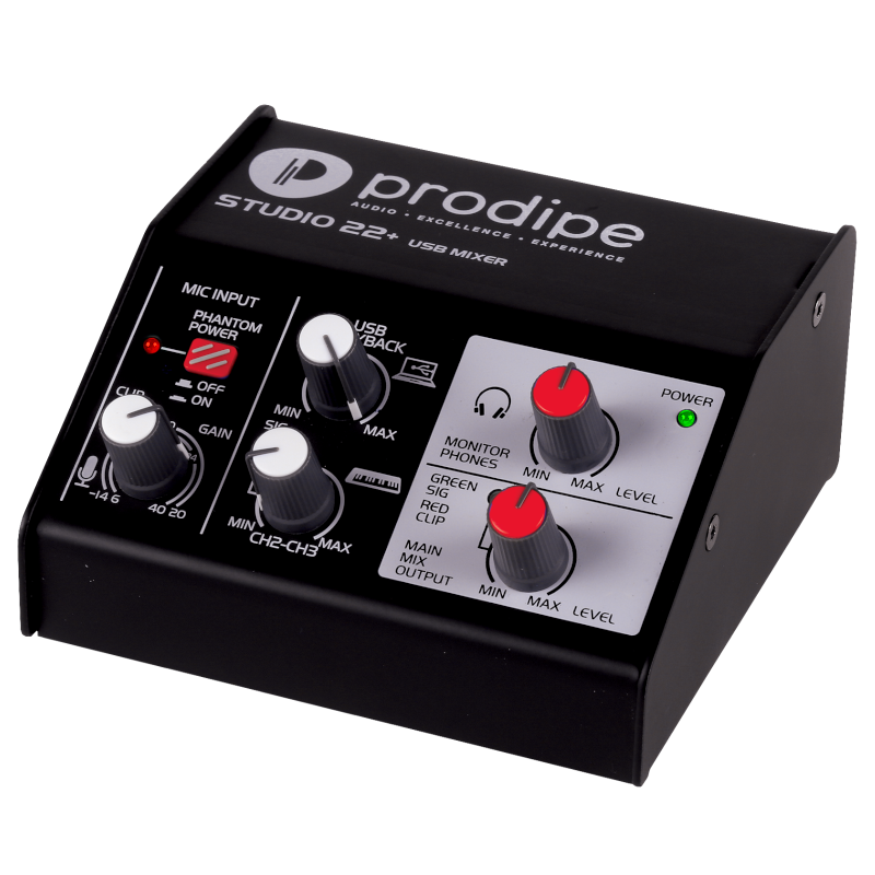 Prodipe- STUDIO22+, Interface audio USB