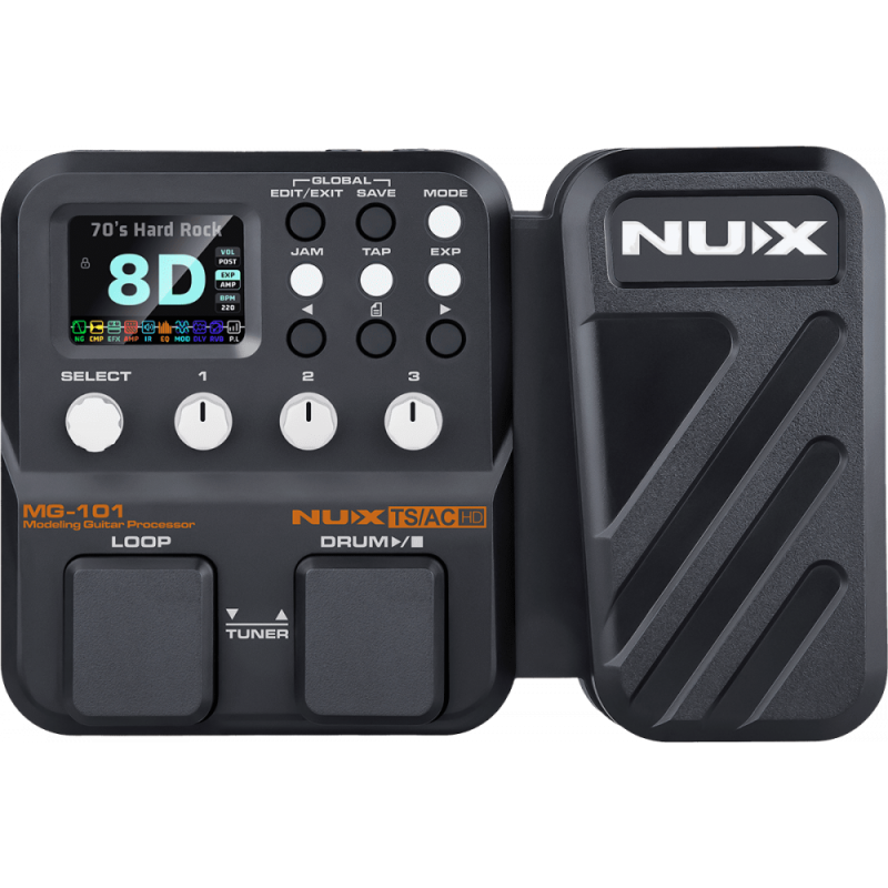 Nux- MG101, multi-effet compact
