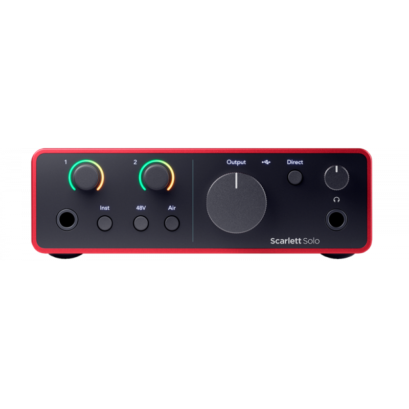 Focusrite Scarlett- Solo 4th Gen,...