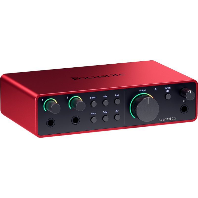 Focusrite- Scarlett 2I2 Studio 4th Gen