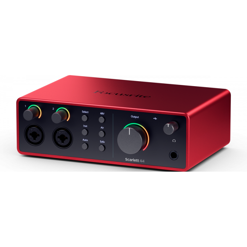 Focusrite- Scarlett 4I4 4th Gen,...