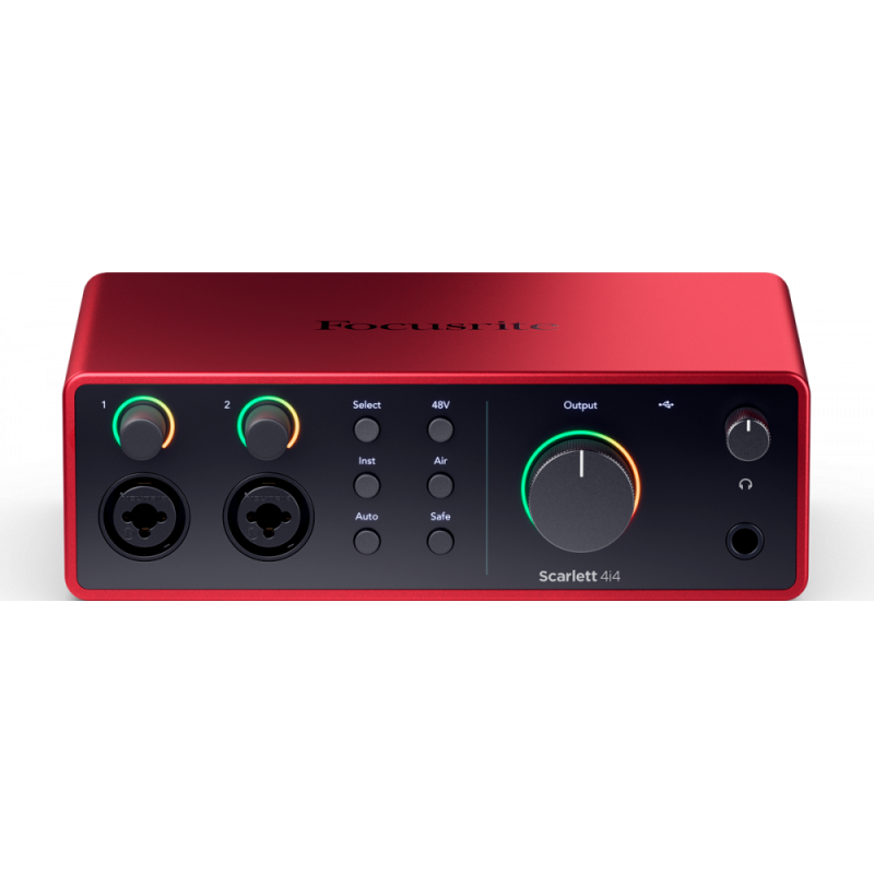 Focusrite- Scarlett 4I4 4th Gen,...