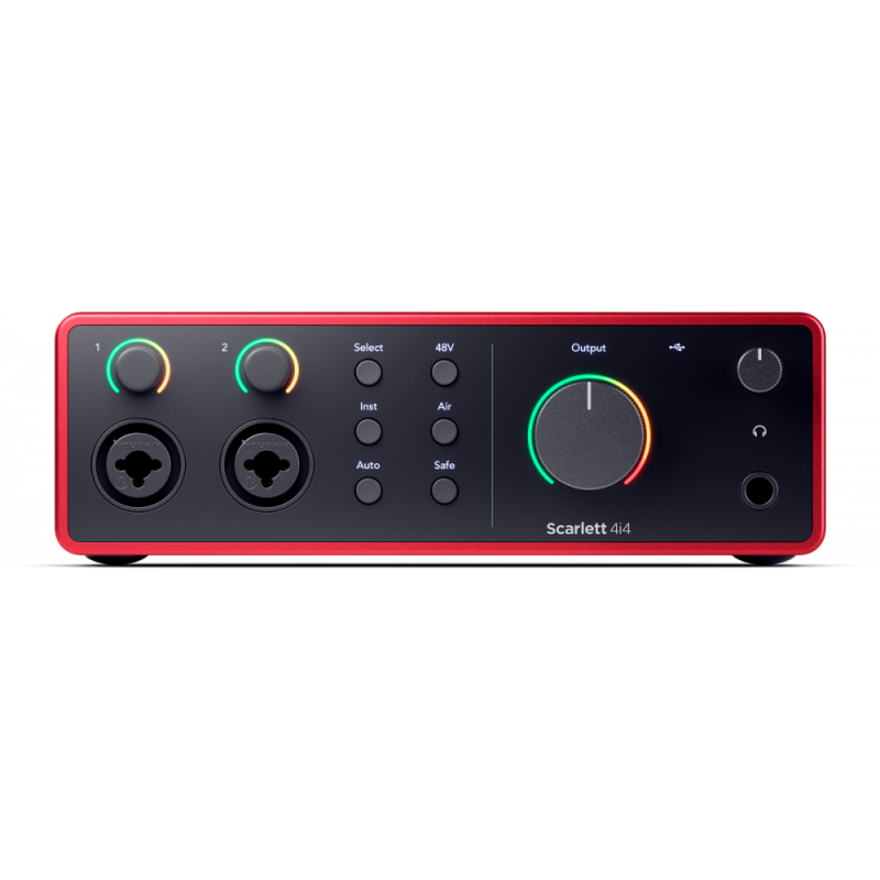 Focusrite- Scarlett 4I4 4th Gen,...