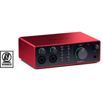 Focusrite- Scarlett 4I4 4th...