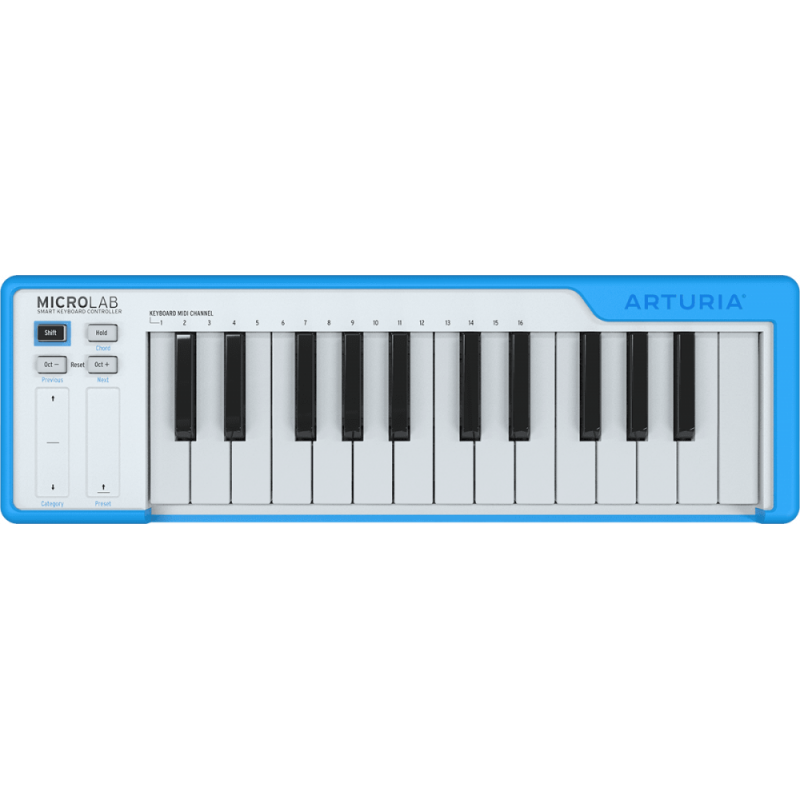 Arturia- MICROLAB, Clavier maître USB