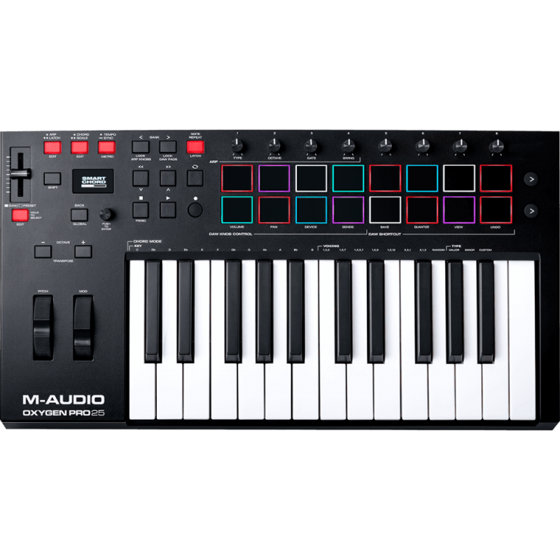 M-Audio- Oxygen Pro 25, clavier maitre