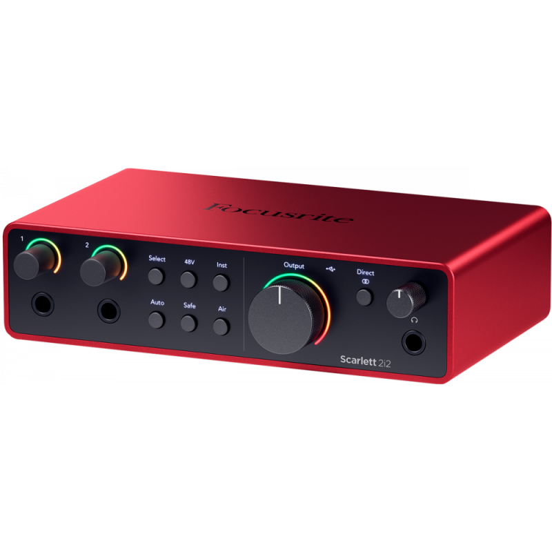 Focusrite Scarlett- 2I2 4th Gen,...
