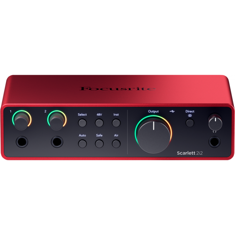 Focusrite Scarlett- 2I2 4th Gen,...