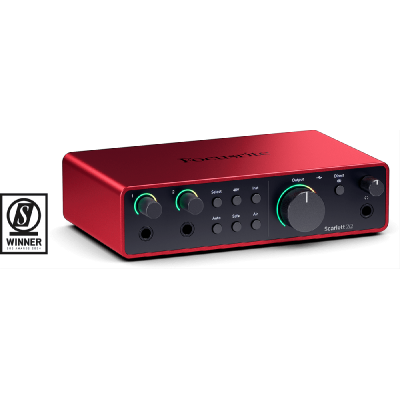 Focusrite Scarlett- 2I2 4th...