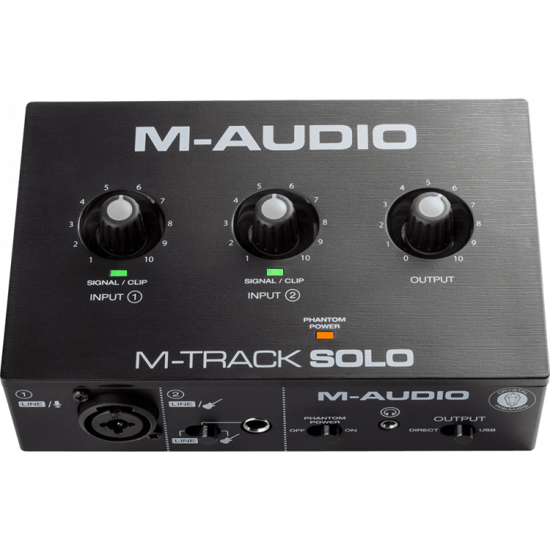 M-Audio- M-Track Solo, carte son
