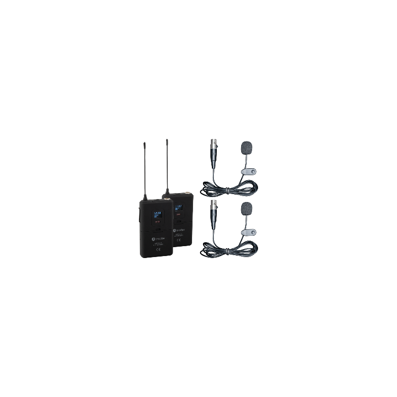 PRODIPE- DSP Duo UHF-B210 Lavalier,...
