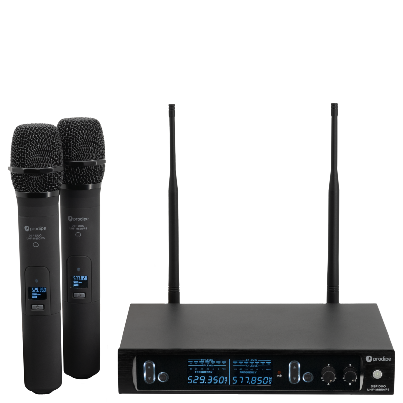 Prodipe-DSP Duo UHF-M850, Micros main
