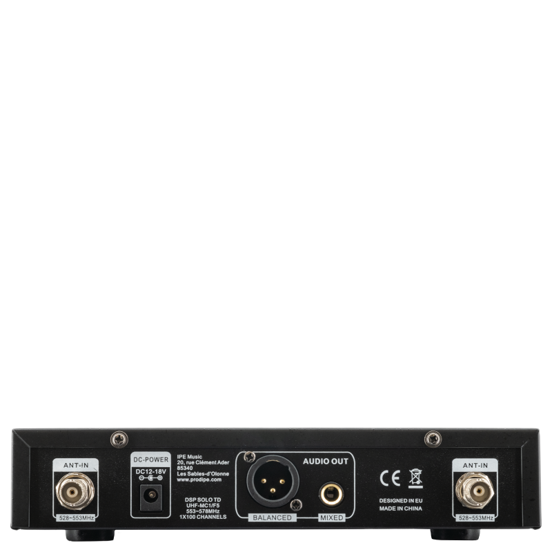 PRODIPE- DSP Solo TD UHF-MC1, Micro...