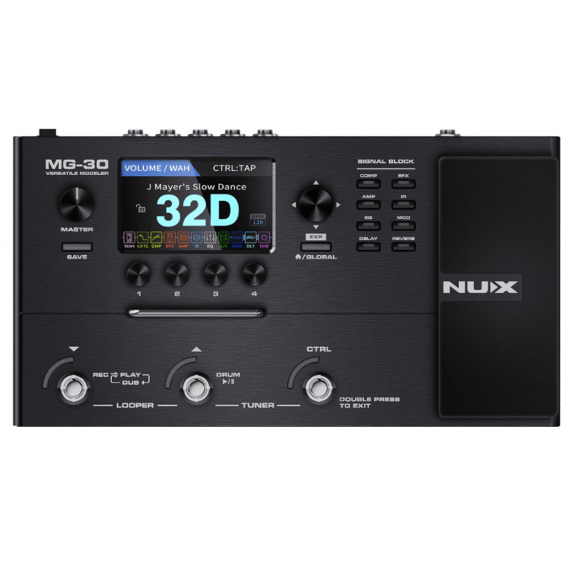 Nux MG30 multi-effets polyvalent -...