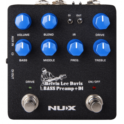 Nux Bass Preamp &...