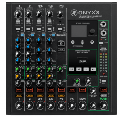 Mackie Onyx8 Mixer USB 8...