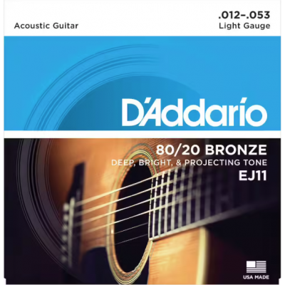 D'Addario And Co EJ11 80/20...
