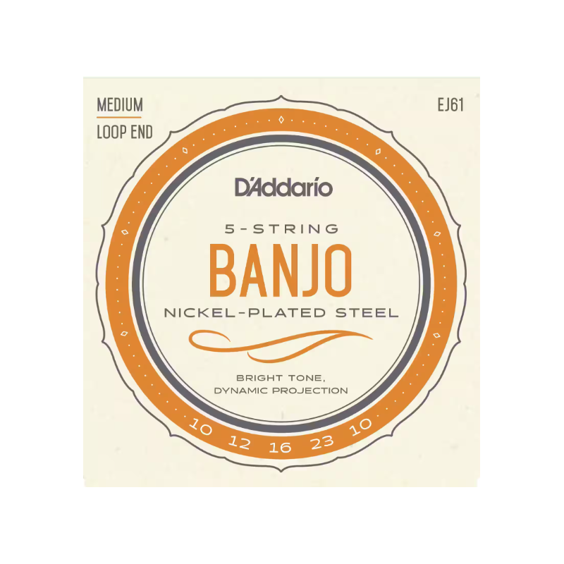 D'Addario And Co EJ61 Jeu Nickel pour...