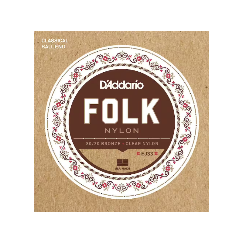 D'Addario And Co EJ33 80/20 Bronze...