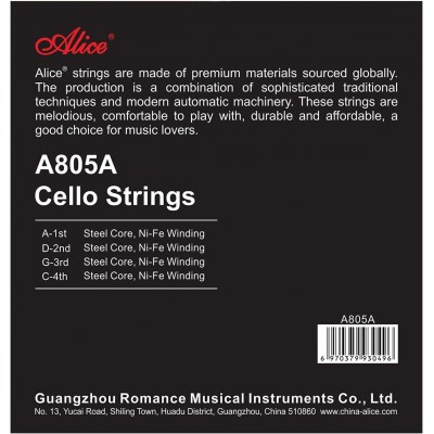 Alice - A805A Cello Strings... 2