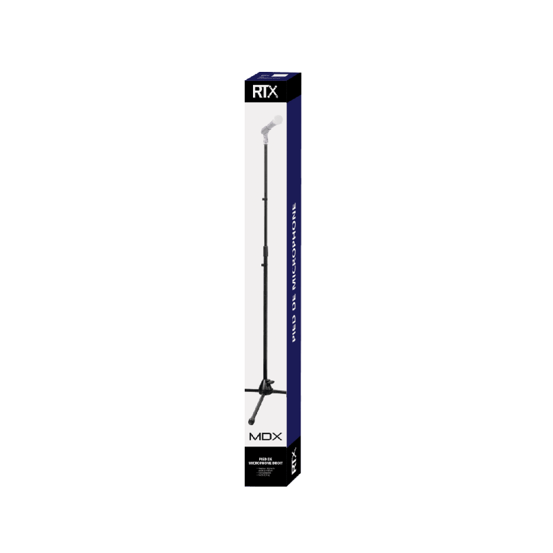 RTX MDX Pied de micro droit embase...